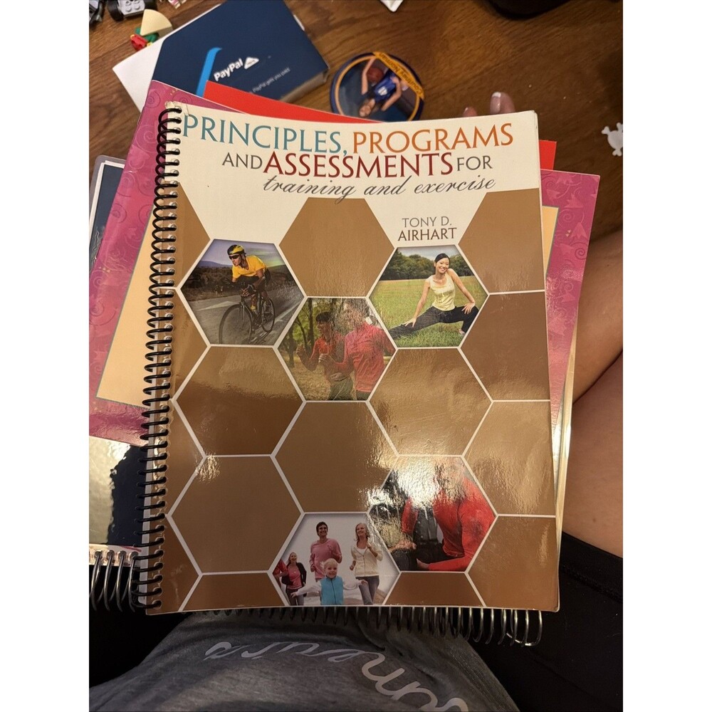 PRINCIPLES, PROGRAMS, AND ASSESSMENTS FOR TRAINING AND By Airhart Tony D *VG+*